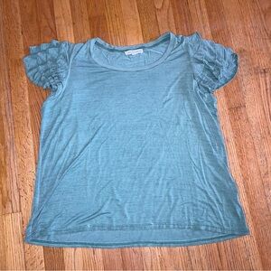 Jane + Delancey Top with Ruffle Sleeves